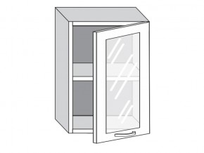 1.50.3 Шкаф настенный (h=720) на 500мм с 1-ой стекл. дверцей в Ханты-Мансийске - hanty-mansijsk.magazin-mebel74.ru | фото