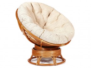 Кресло-качалка Papasan w 23/01 B с подушкой Cognac, ткань Старт в Ханты-Мансийске - hanty-mansijsk.magazin-mebel74.ru | фото