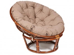 Кресло Papasan 23/01 W с подушкой Pecan, экошерсть Коричневый в Ханты-Мансийске - hanty-mansijsk.magazin-mebel74.ru | фото