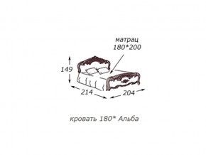 Кровать 2-х спальная 1800*2000 с ортопедом в Ханты-Мансийске - hanty-mansijsk.magazin-mebel74.ru | фото