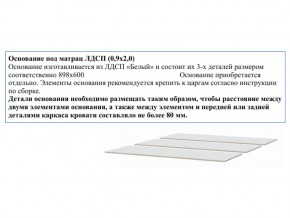 Основание из ЛДСП 0,9х2,0м в Ханты-Мансийске - hanty-mansijsk.magazin-mebel74.ru | фото